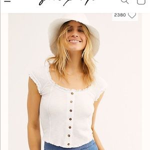 Free People Louie Louie Tee